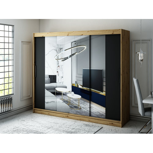 Minio Schiebetürenschrank Leto | Wayfair.de